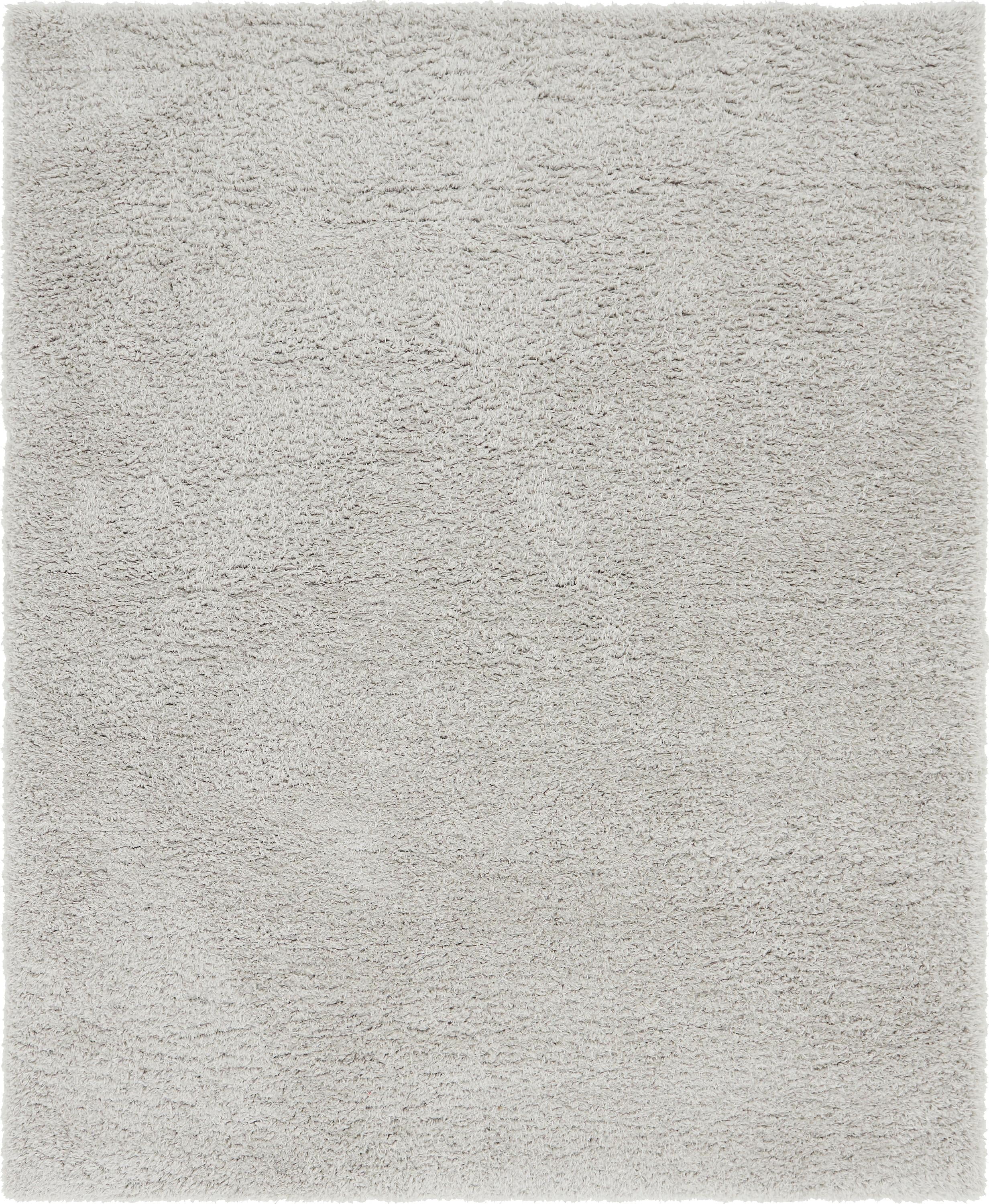 Unique Loom Marilyn Monroe Opulence Shag Collection Area Rug - (8' x 10' Rectangle Silver Screen)