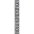 thumbnail image 1 of Unique Loom Matrix Trellis Collection Area Rug - Deco (2' 11" x 19' 8" Runner Gray/Ivory), 1 of 2