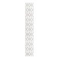 thumbnail image 1 of Unique Loom Matrix Trellis Collection Area Rug - Deco (2' 11" x 19' 8" Runner White/Gray), 1 of 10