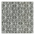 thumbnail image 1 of Unique Loom Matrix Trellis Collection Area Rug - Geometric (7' Square Gray/Ivory), 1 of 10