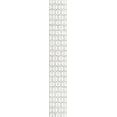 thumbnail image 1 of Unique Loom Matrix Trellis Collection Area Rug - Tile (2' 7" x 16' 5" Runner White/Gray), 1 of 2