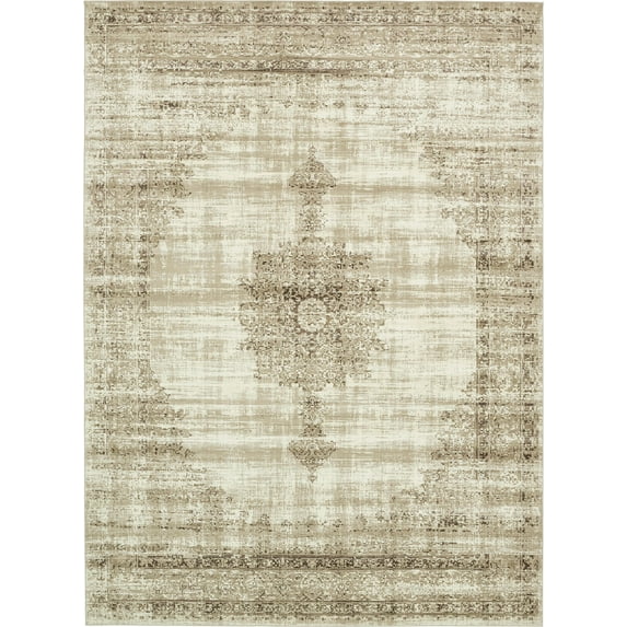 Unique Loom Maui Cambridge Vintage Oriental Area Rug or Runner