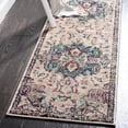 thumbnail image 1 of Unique Loom Medici Collection Area Rug - Barcelona (2' 7" x 10' Runner Beige/Blue), 1 of 7