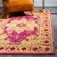 thumbnail image 1 of Unique Loom Medici Collection Area Rug - Oasis (10' 6" x 16' 5" Rectangle Pink/Burgundy), 1 of 7