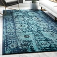 thumbnail image 1 of Unique Loom Medici Collection Area Rug - Salamanca (7' 1" x 10' Rectangle Blue/Light Blue), 1 of 7