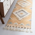 thumbnail image 1 of Unique Loom Mesa Collection Area Rug - Papago (2' 2" x 8' 2" Runner Gold/Cream), 1 of 7