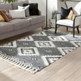 thumbnail image 1 of Unique Loom Mesa Collection Area Rug - Papago (3' 3" x 5' 1" Rectangle Charcoal/Gray), 1 of 7