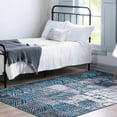 thumbnail image 1 of Unique Loom Valencia Collection Area Rug - Mestalla (9' x 12' Rectangle Gray Blue/Black), 1 of 7