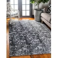 thumbnail image 1 of Unique Loom Metro Rug , 4' 0" x 6' 0" ,Dark Gray, 1 of 6