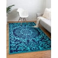thumbnail image 1 of Unique Loom Metro Rug , 8' 0" x 10' 0" ,Turquoise, 1 of 7