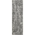 thumbnail image 1 of Unique Loom Metro Rug Dark Gray/Beige 2' x 6' 7" Runner Abstract Modern Perfect For Bathroom Hallway Mud Room Laundry Room, 1 of 3