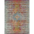 thumbnail image 1 of Unique Loom Michaelangelo Vita Rug Blue/Navy Blue 9' x 12' 2" Rectangle Border Bohemian Perfect For Living Room Bed Room Dining Room Office, 1 of 6