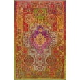 thumbnail image 1 of Unique Loom Michaelangelo Vita Rug Multi/Blue 2' 2" x 3' 1" Rectangle Border Bohemian Perfect For Living Room Bed Room Dining Room Office, 1 of 7