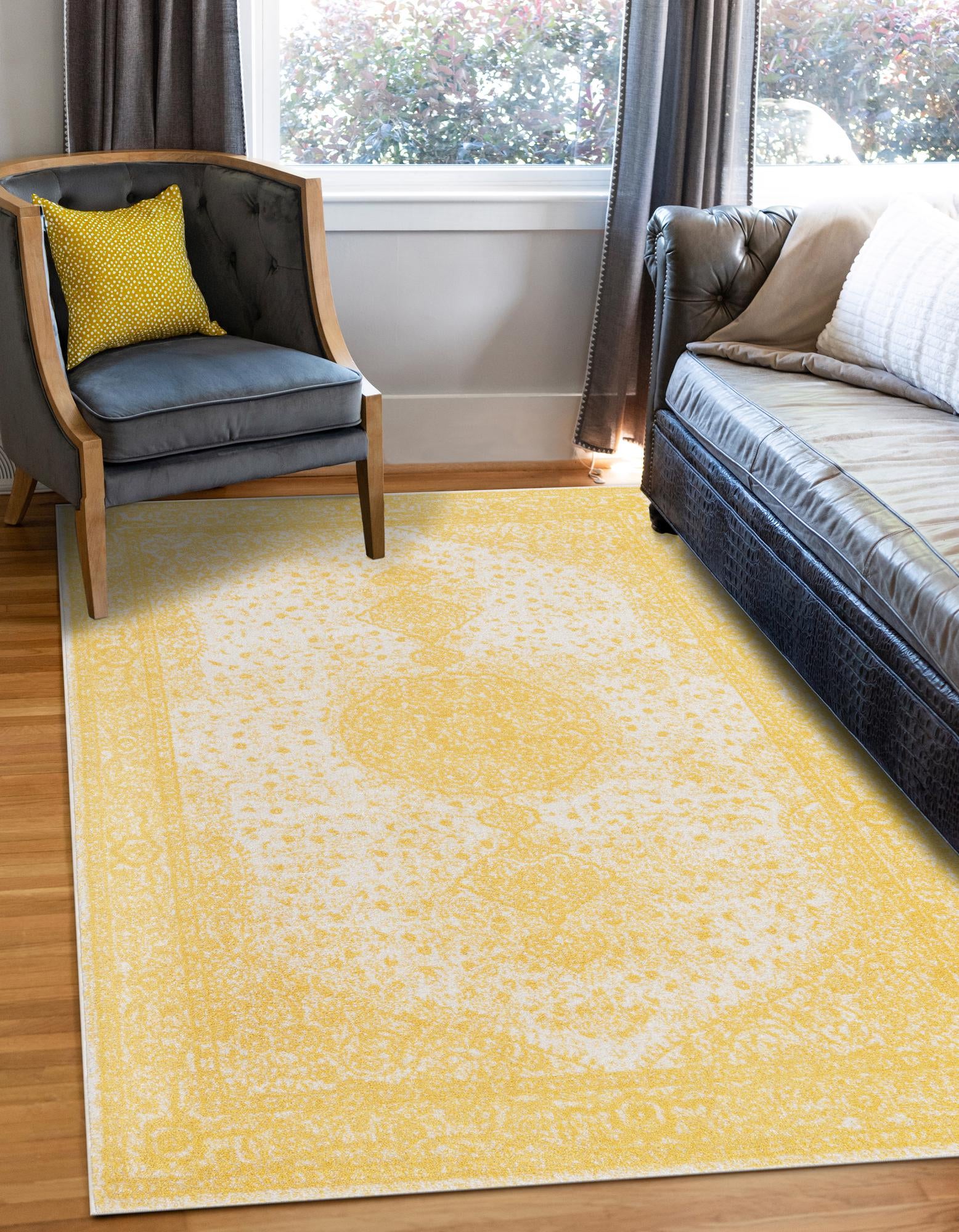 Unique Loom Bromley Collection Area Rug - Midnight (3' 3" x 5' 3 ...
