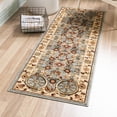 thumbnail image 1 of Unique Loom Pioneer Collection Area Rug - Missoula (2' x 10' Runner Blue/Beige), 1 of 7