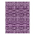 thumbnail image 1 of Unique Loom Moroccan Trellis Collection Area Rug - Mamounia (10' x 13' 1" Rectangle Violet/Ivory), 1 of 10