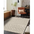 thumbnail image 1 of Unique Loom Moroccan Trellis Collection Area Rug - Mamounia (2' 2" x 3' 1" Rectangle Beige/Ivory), 1 of 6