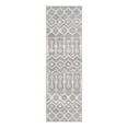 thumbnail image 1 of Unique Loom Moroccan Trellis Collection Area Rug - Mamounia (2' x 6' 7" Runner Light Gray/Ivory), 1 of 10