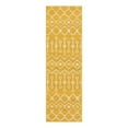 thumbnail image 1 of Unique Loom Moroccan Trellis Collection Area Rug - Mamounia (2' x 6' 7" Runner Yellow/Ivory), 1 of 9