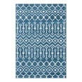 thumbnail image 1 of Unique Loom Moroccan Trellis Collection Area Rug - Mamounia (4' 1" x 6' 1" Rectangle Blue/Ivory), 1 of 9
