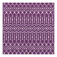 thumbnail image 1 of Unique Loom Moroccan Trellis Collection Area Rug - Mamounia (6' 1" Square Violet/Ivory), 1 of 10