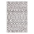 thumbnail image 1 of Unique Loom Moroccan Trellis Collection Area Rug - Mamounia (6' 1" x 9' Rectangle Light Gray/Ivory), 1 of 10