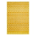 thumbnail image 1 of Unique Loom Moroccan Trellis Collection Area Rug - Mamounia (6' 1" x 9' Rectangle Yellow/Ivory), 1 of 11