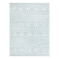 thumbnail image 1 of Unique Loom Moroccan Trellis Collection Area Rug - Mamounia (7' 10" x 11' Rectangle Light Blue/Ivory), 1 of 8