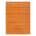 thumbnail image 1 of Unique Loom Moroccan Trellis Collection Area Rug - Mamounia (9' x 12' Rectangle Orange/Ivory), 1 of 11