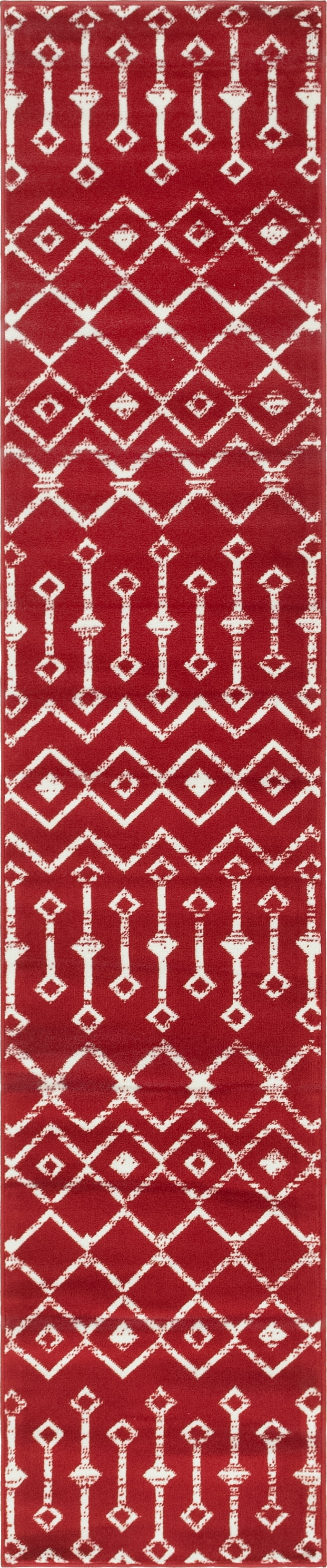 Unique Loom Moroccan Trellis Contemporary Area Rug or Runner