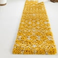 thumbnail image 1 of Unique Loom Moroccan Trellis Shag Collection Area Rug - Meknes (3' 3" x 16' 5" Runner Yellow/Ivory), 1 of 6
