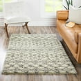 thumbnail image 1 of Unique Loom Moroccan Trellis Shag Collection Area Rug - Meknes (7' 10" x 10' Rectangle Ivory/Gray), 1 of 6