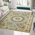 thumbnail image 1 of Unique Loom Narenj Collection Area Rug - Adams (10' x 13' Rectangle Green/Beige), 1 of 7