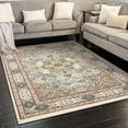 thumbnail image 1 of Unique Loom Narenj Collection Area Rug - Liverpool (7' 10" x 10' Rectangle Ivory/Beige), 1 of 9