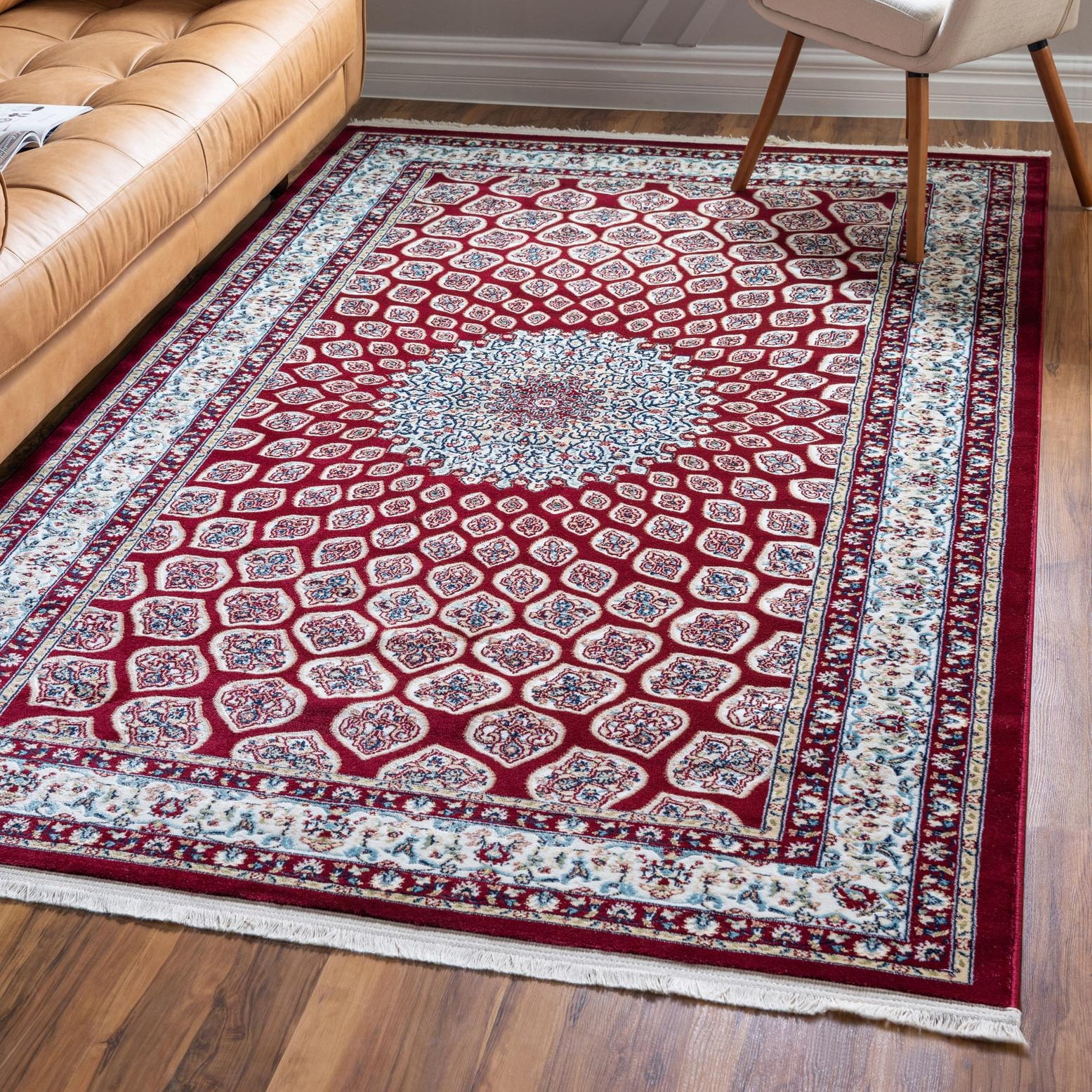 Unique Loom Narenj Collection Area Rug - Nottingham (8' x 10' Rectangle ...