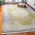 thumbnail image 1 of Unique Loom New Classical Collection Area Rug - Olwen (8' x 10' Rectangle Light Green/Gray), 1 of 6
