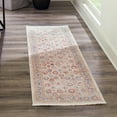 thumbnail image 1 of Unique Loom Noble Collection Area Rug - Alexander (2' 7" x 10' Runner Ivory/Blue), 1 of 7