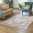 thumbnail image 1 of Unique Loom Noble Collection Area Rug - Henry (2' 2" x 3' 1" Rectangle Blue/Beige), 1 of 7