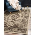 thumbnail image 1 of Unique Loom Norrebro Oslo Rug , 6' 0" x 9' 0" ,Beige, 1 of 6