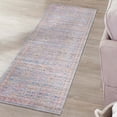 thumbnail image 1 of Unique Loom Nostalgia Collection Area Rug - Bliss (2' x 7' 10" Runner Antique Blue/Orange), 1 of 7