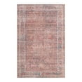 thumbnail image 1 of Unique Loom Nostalgia Collection Area Rug - Euphoria (5' 3" x 8' Rectangle Rust Red and Brown/Beige), 1 of 12