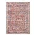 thumbnail image 1 of Unique Loom Nostalgia Collection Area Rug - Euphoria (7' 3" x 10' Rectangle Rust Red and Brown/Beige), 1 of 12