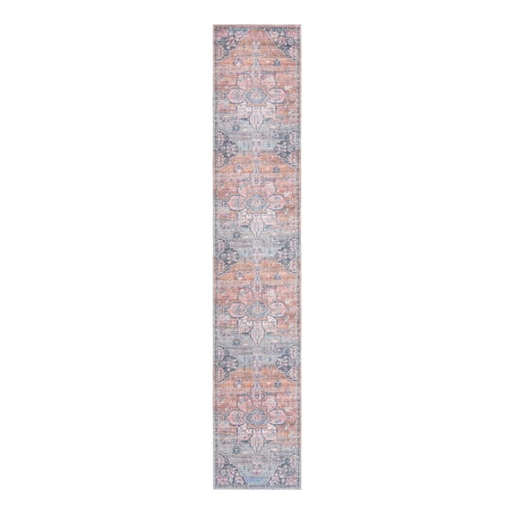 Unique Loom Nostalgia Collection Area Rug - Gem (2' 7" x 14' 1" Runner Multi/Beige)