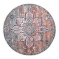 thumbnail image 1 of Unique Loom Nostalgia Collection Area Rug - Gem (7' 10" Round Multi/Beige), 1 of 12