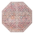 thumbnail image 1 of Unique Loom Nostalgia Collection Area Rug - Gossamer (7' 10" Octagon Ivory and Pink/Beige), 1 of 11