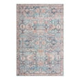 thumbnail image 1 of Unique Loom Nostalgia Collection Area Rug - Katie (6' 1" x 9' Rectangle Blue/Beige), 1 of 12