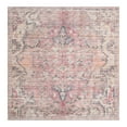 thumbnail image 1 of Unique Loom Nostalgia Collection Area Rug - Meknes (7' 3" Square Beige pink/Ivory), 1 of 12
