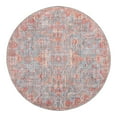 thumbnail image 1 of Unique Loom Nostalgia Collection Area Rug - Olivia (7' 10" Round Antique Blue/Ivory), 1 of 6