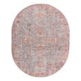 thumbnail image 1 of Unique Loom Nostalgia Collection Area Rug - Olivia (7' 10" x 10' Oval Antique Blue/Ivory), 1 of 12