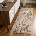 thumbnail image 1 of Unique Loom Oasis Collection Area Rug - Breeze (2' x 6' Runner Brown/Beige), 1 of 7